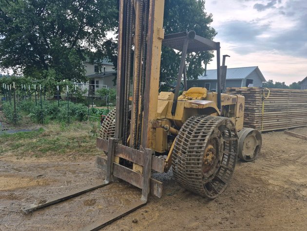Massey Ferguson Rough Terrain Forklift