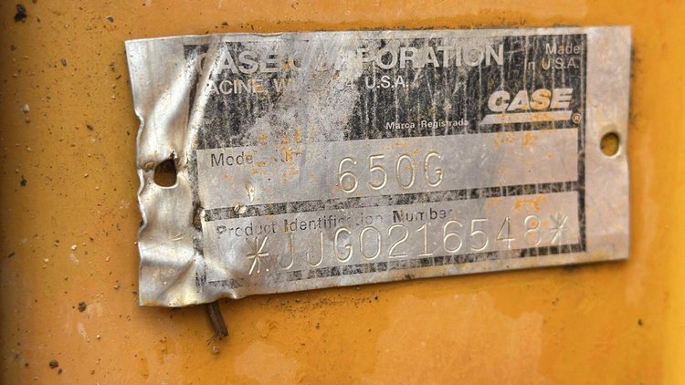 1999 Case 650G Dozer