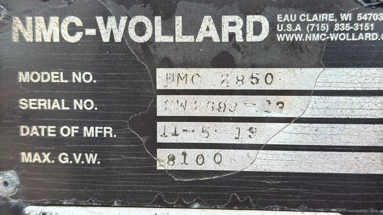 2018 NMC-2850 Articulating Forklift