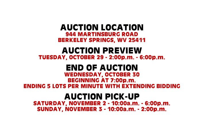 Image for Downsizing Auction of Joan Willard and Others