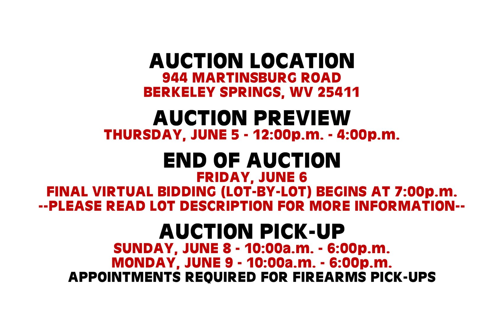 Image for Spring Sportsman's Sale - Part I