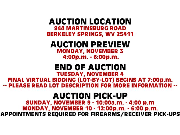 Image for Fall Sportsman's Sale - Part I