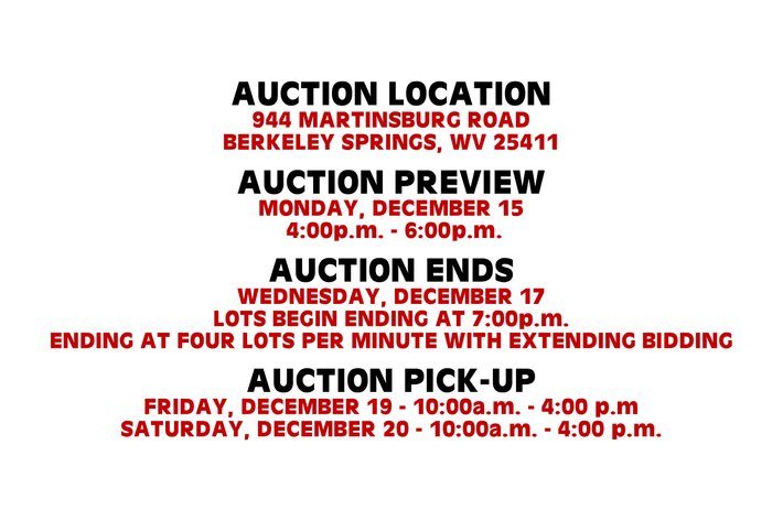 Image for LOCAL DOWNSIZING AUCTION