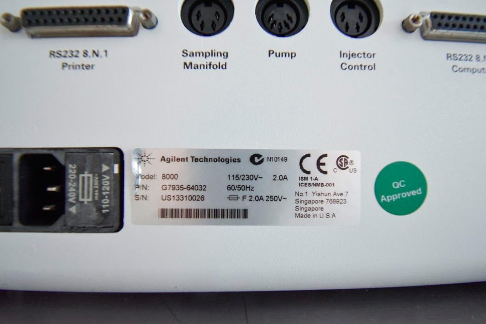 Image for ***SOLD*** MJK1796 Agilent technologies 708-DS dissolution apparatus,Agilent technologies, Peristaltic Pump