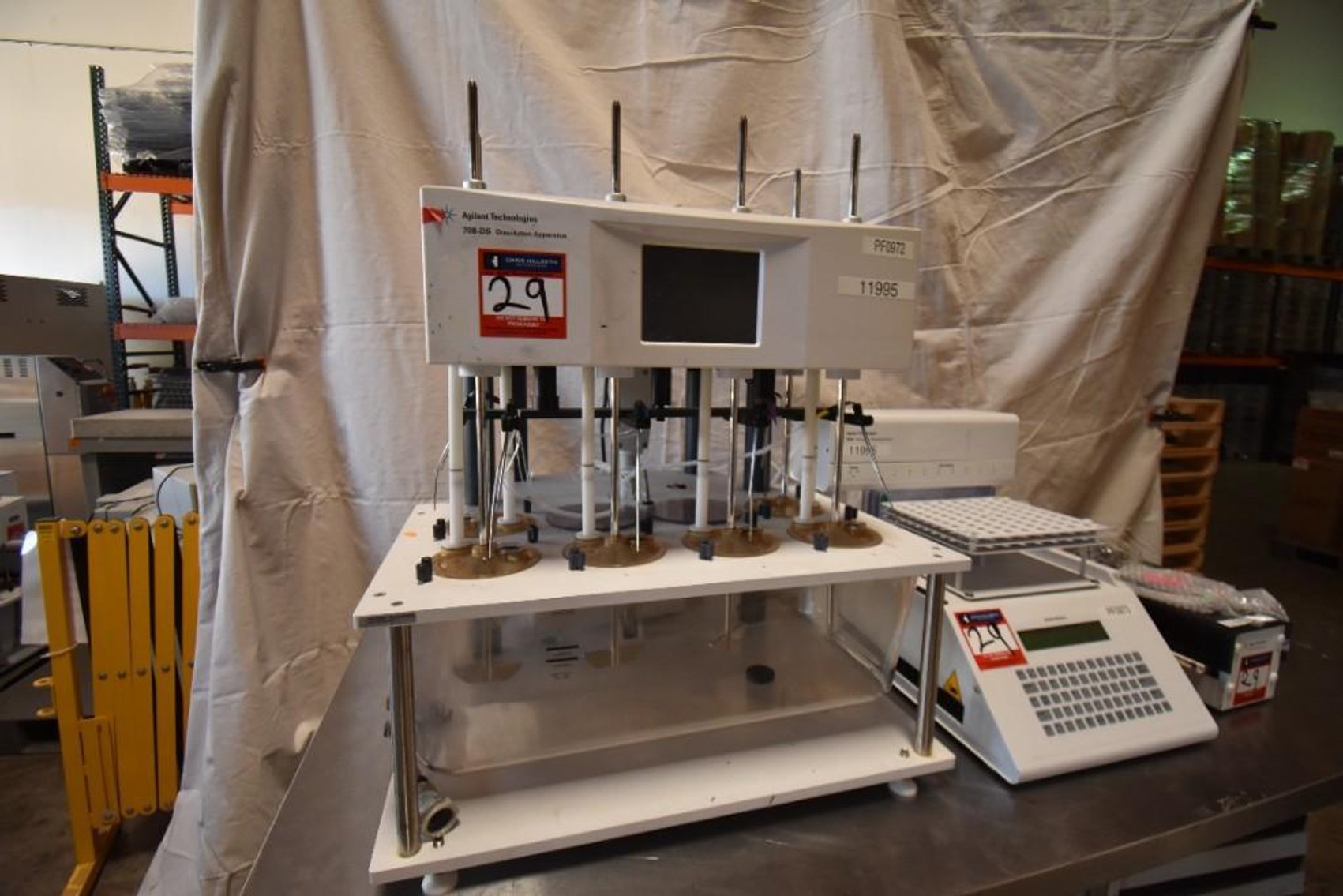 Image for ***SOLD*** MJK1798 Agilent technologies dissolution sampling station, dissolution apparatus & peristaltic pump