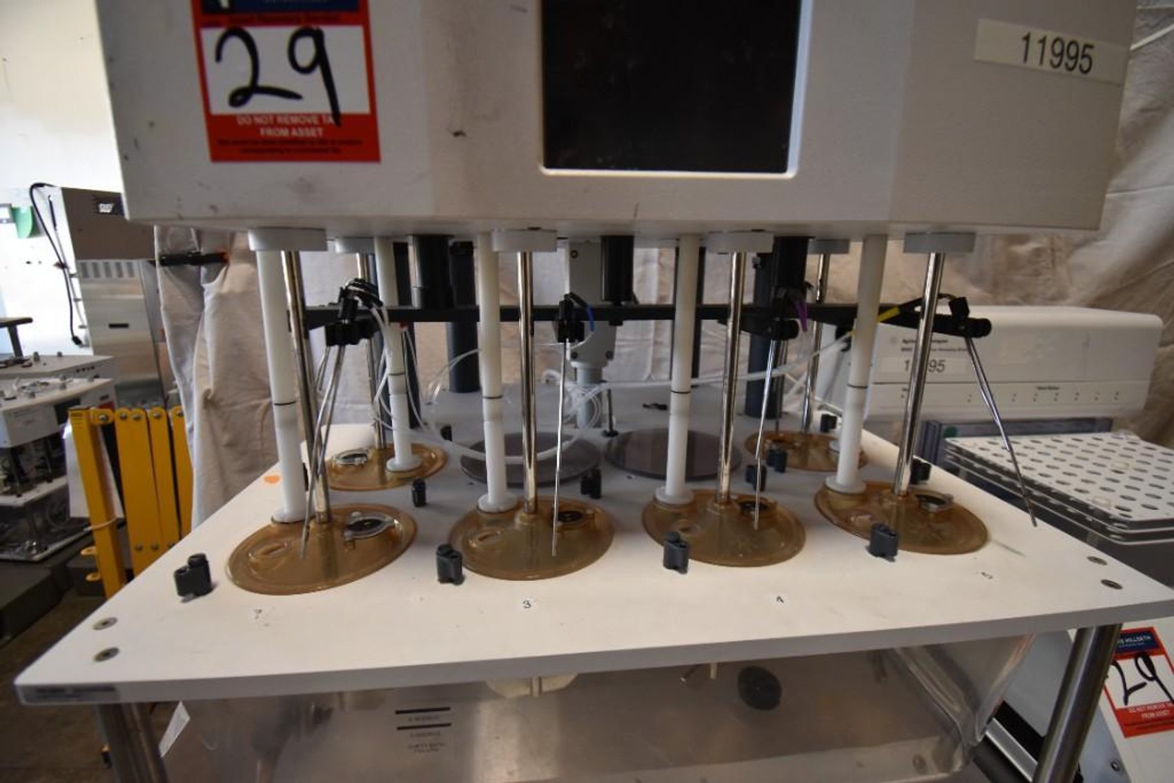 Image for ***SOLD*** MJK1798 Agilent technologies dissolution sampling station, dissolution apparatus & peristaltic pump