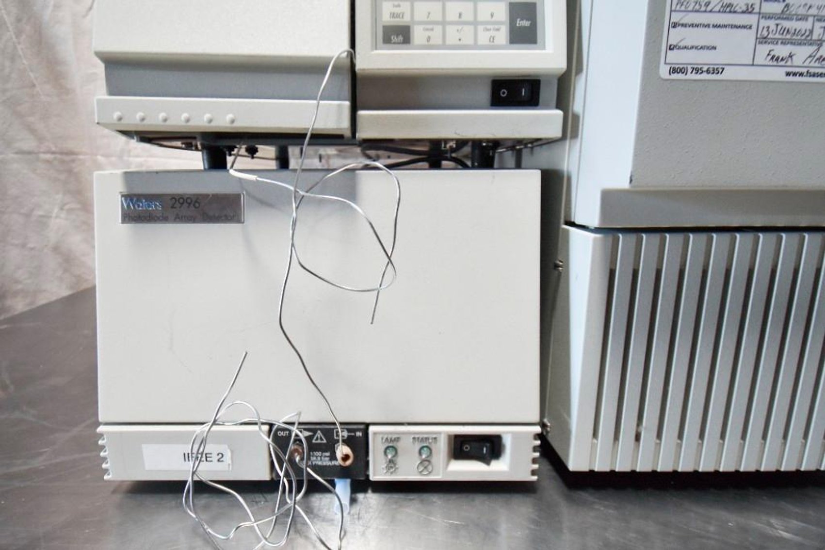 Image for ***SOLD*** MJK1777 Water HPLC System Waters 2695 Separation module