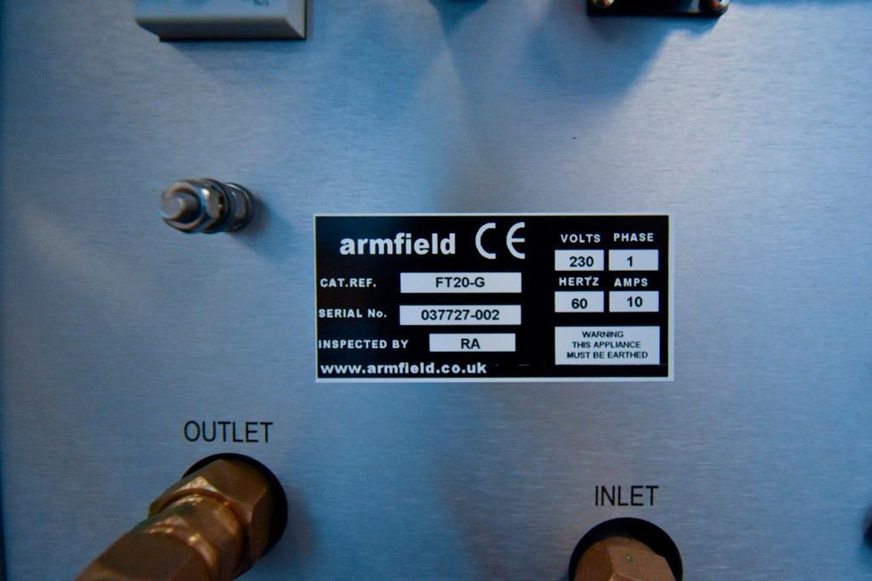 Image for MJK1743 Armfield Cheese Vat With Controller FT20- G