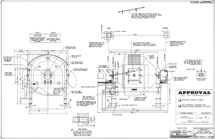 Image for ***SOLD*** MJK2122 NEW IN CRATE - Munson Rotary Blender 700TH-140- SS