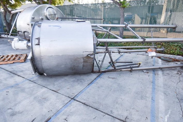 Image for MJK2206 Stainless Steel Holding Tank with Agitation System 132X148SS