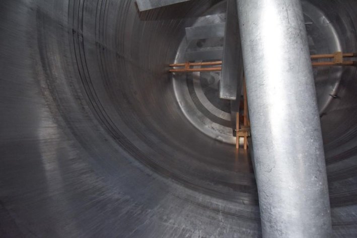 Image for MJK2207 ***SOLD*** Stainless Steel 6,000 Gallon Jacketed & Double Motion Agitated Tank