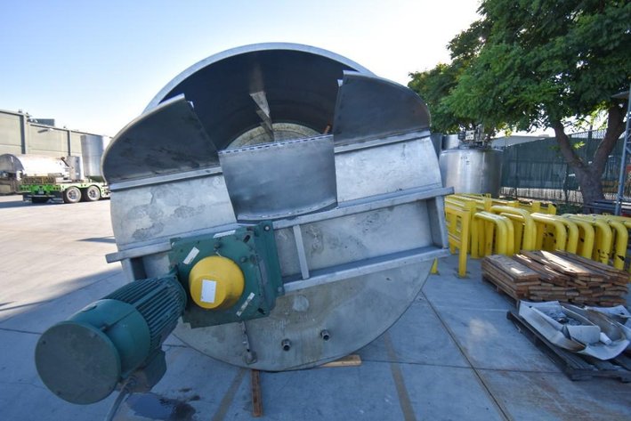 Image for MJK2214 ***SOLD*** Stainless Steel Agitated Dimple Jacketed Mix Tank, Approximately 3,000 Gallon