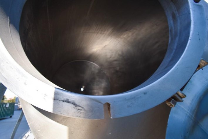 Image for ***SOLD*** MJK2218 Stainless Steel Dish Bottom Tank, approximately 2,000 Gallon capacity