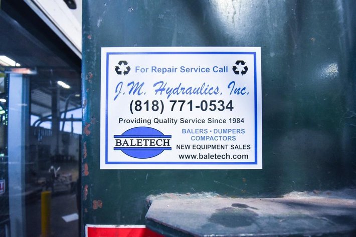 Image for MJK2255 Baletech Cardboard Baler