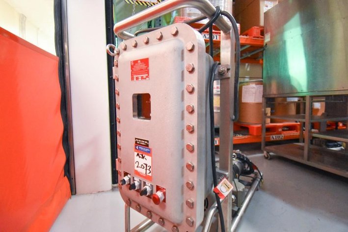 Image for MJK2073 Akron Electric INC Control Panel / Baldor Reliance Motor & Pump