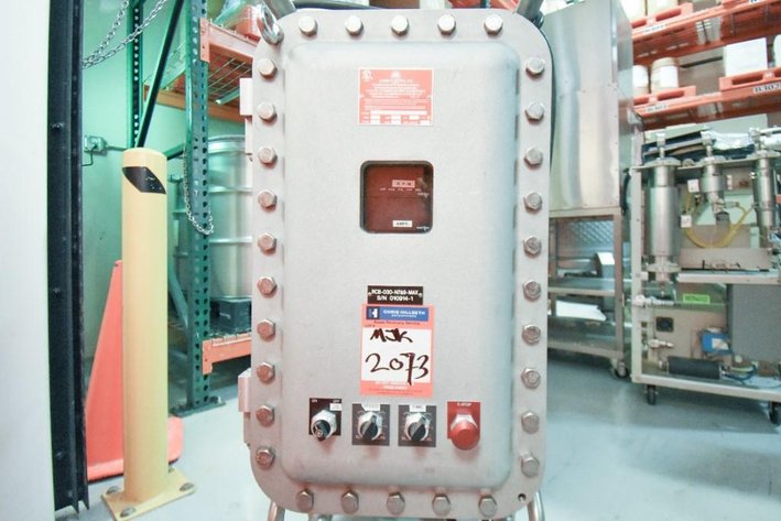 Image for MJK2073 Akron Electric INC Control Panel / Baldor Reliance Motor & Pump