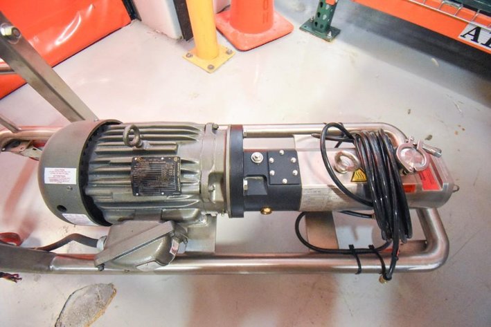 Image for MJK2073 Akron Electric INC Control Panel / Baldor Reliance Motor & Pump