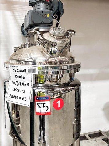 Image for MJK1898 NEW - 40 Gallon 2/ 3 Jacketed Dual Motion Mixing Kettle w/ ABB Drives