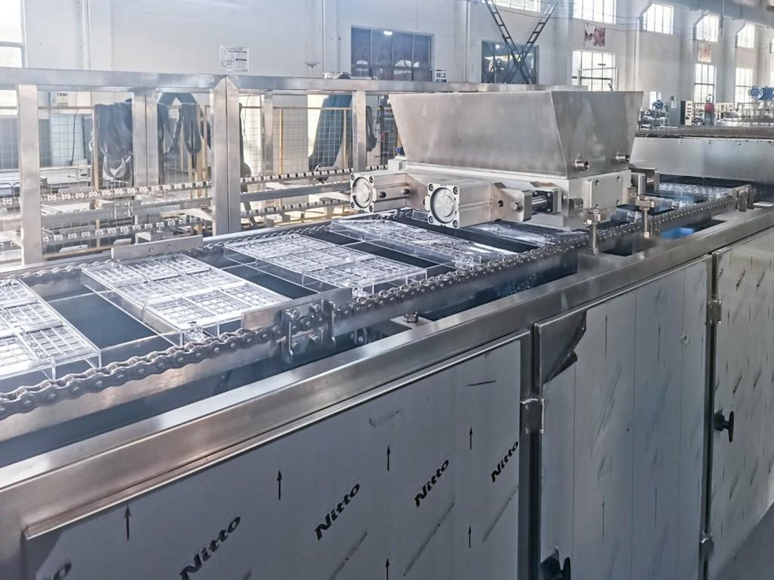 Image for MJK2400 NEW IN CRATE - Complete Sinofude Chocolate Bar Production Line