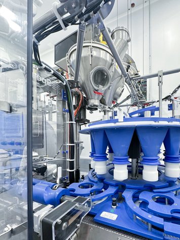 Image for ***SOLD*** MJK2057 NEW Spee-Dee Complete High-Speed Rotary Powder Filling Line