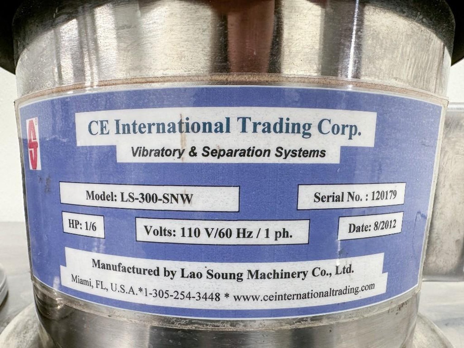 Image for MJK2333 CE International Trading Vibration Systems