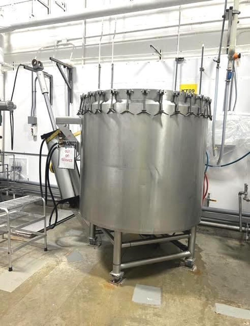 Image for ***SOLD*** MJK2437 400 Gallon Lee Jacketed Tri Mix Turbo Shear Vacuum Mixing Kettle