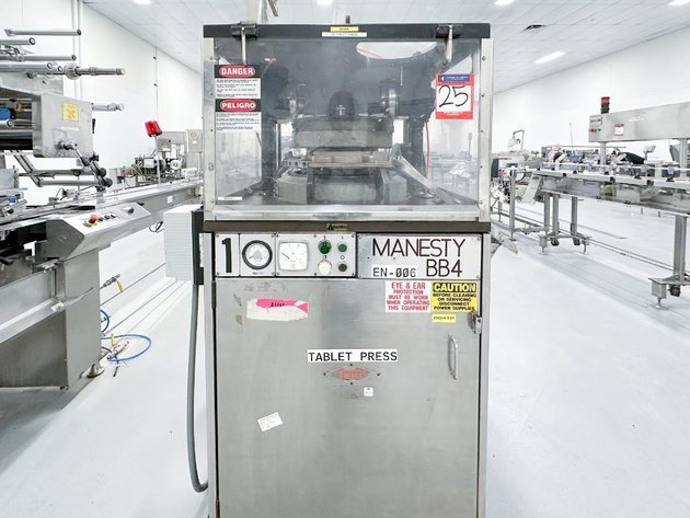 Image for MJK2469 Manesty Tablet Press BB4 27 Station