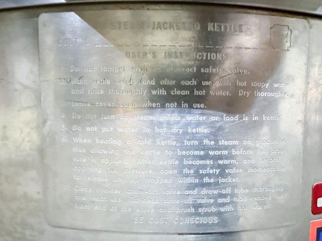 Image for MJK2507 40 Gallon Jacketed Kettle