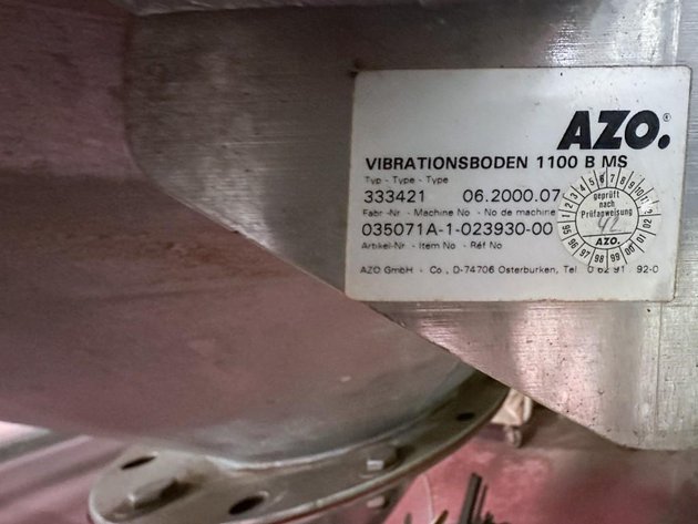 Image for MJK2521 Azo Vibratory Powder System Model: VIBRATIONSBODEN 1100 B MS