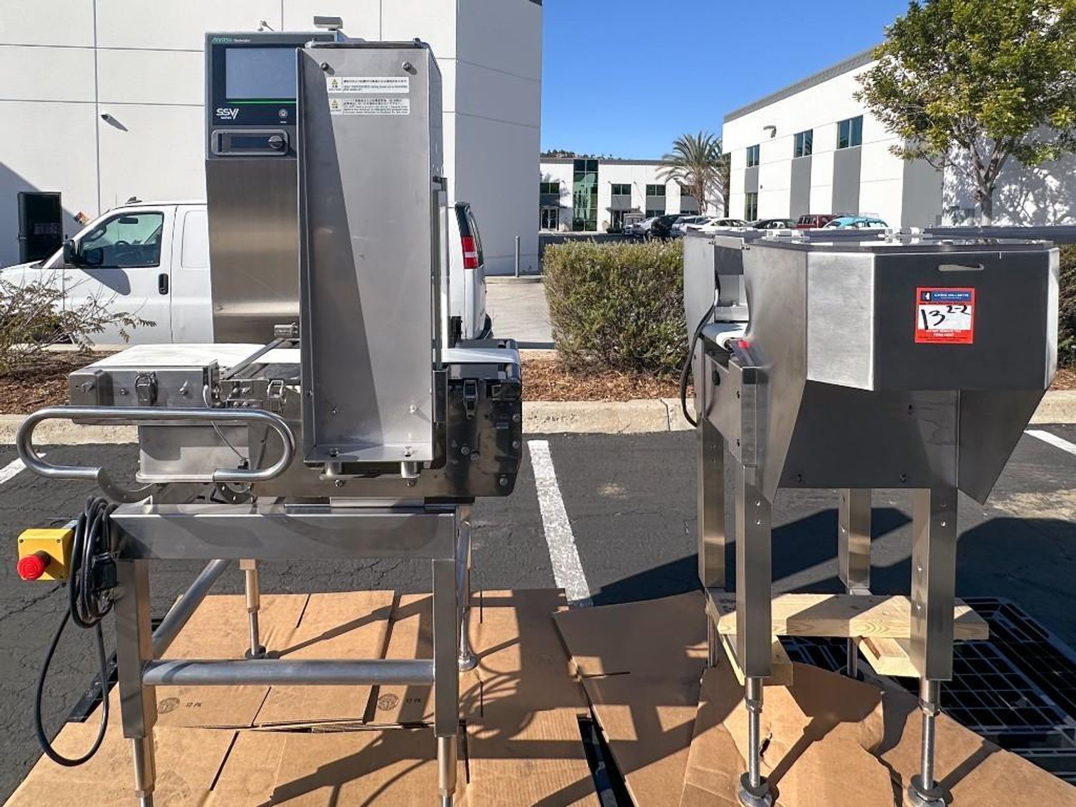 Image for MJK2569 - NEW - Antrisu Check Weigher/ Metal Check with Reject Station