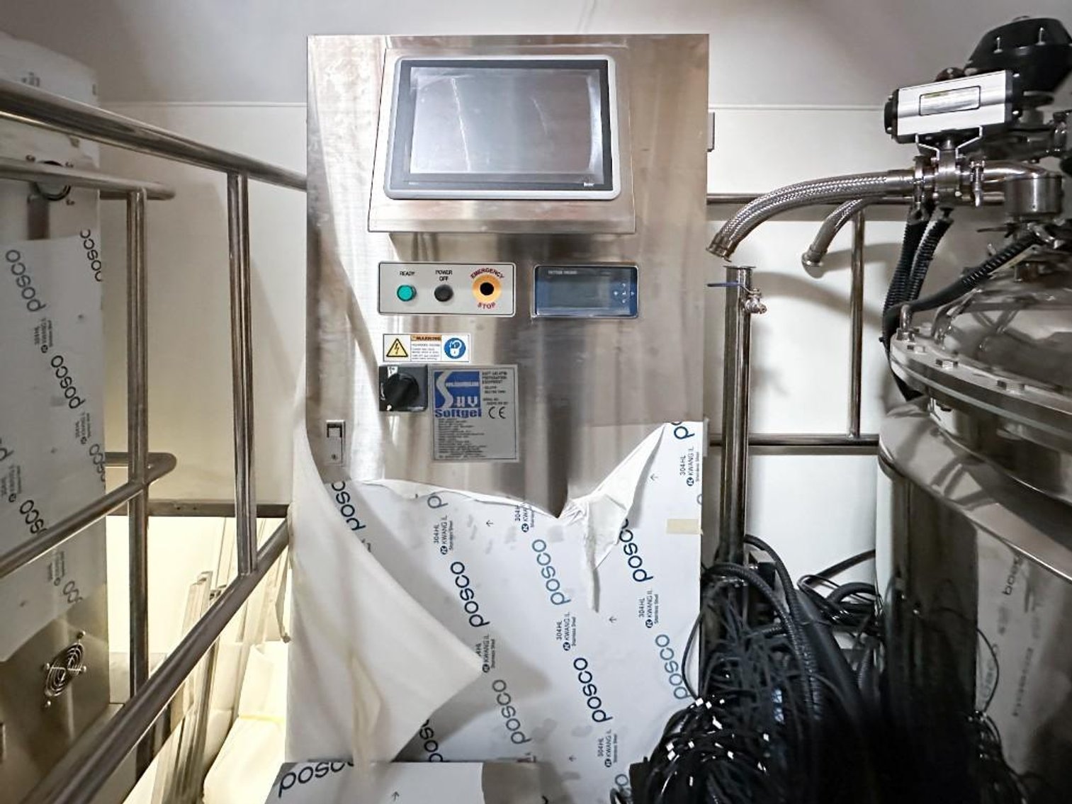 Image for MJK2572 NEW - SV3000 Sky Softgel Encapsulation Machine and Mixing Tanks Suite