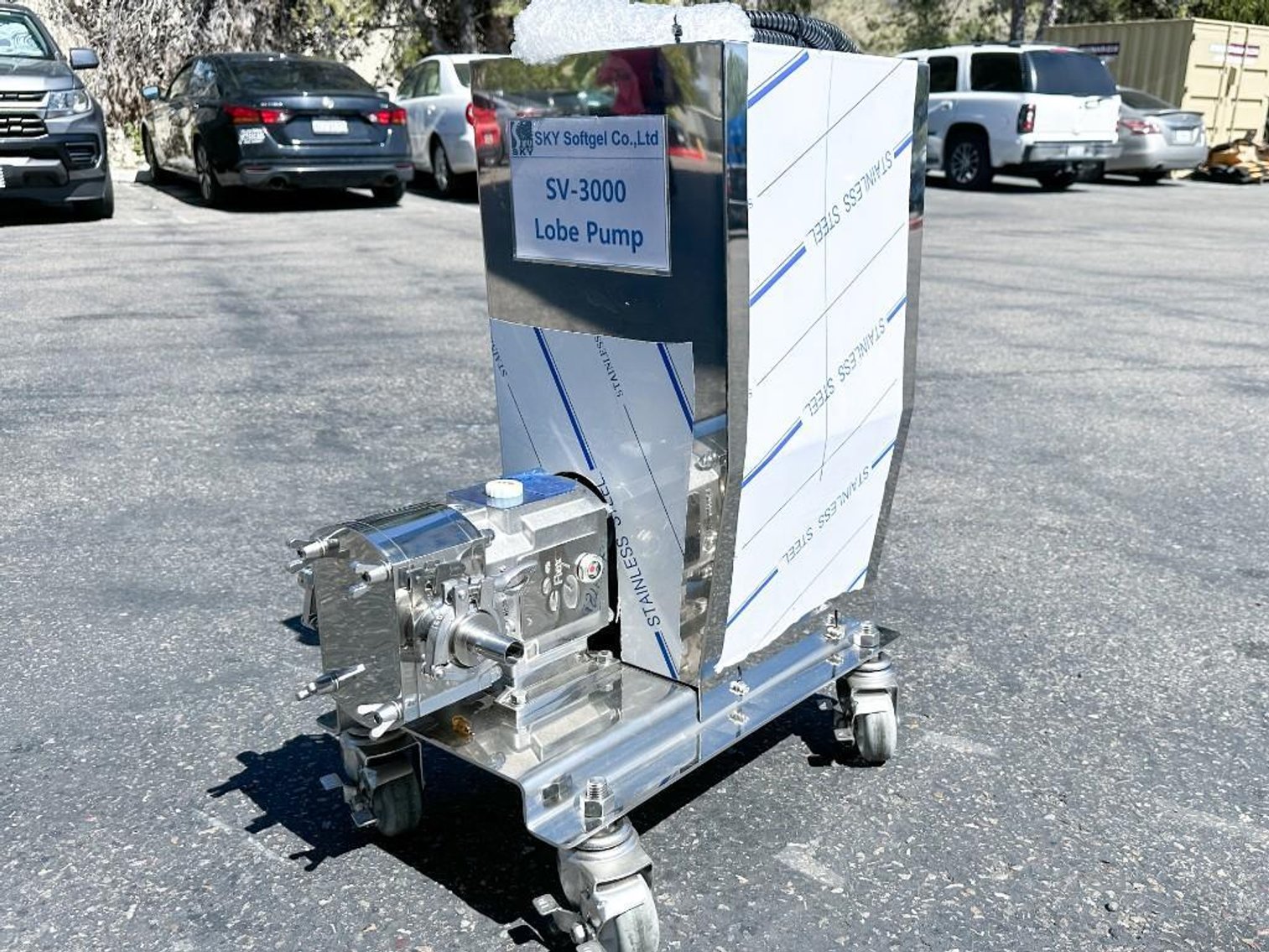 Image for MJK2572 NEW - SV3000 Sky Softgel Encapsulation Machine and Mixing Tanks Suite