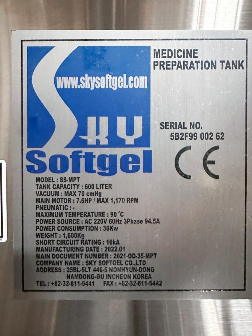 Image for MJK2572 NEW - SV3000 Sky Softgel Encapsulation Machine and Mixing Tanks Suite