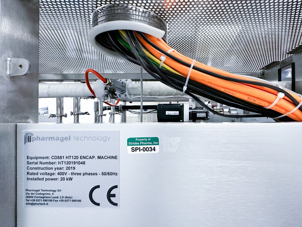 Image for MJK2589 PHARMAGEL HT120 COMPLETE SOFTGEL ENCAPSULATION & TUMBLE DRYING SYSTEM – MULTIPLE TOOLING SETS