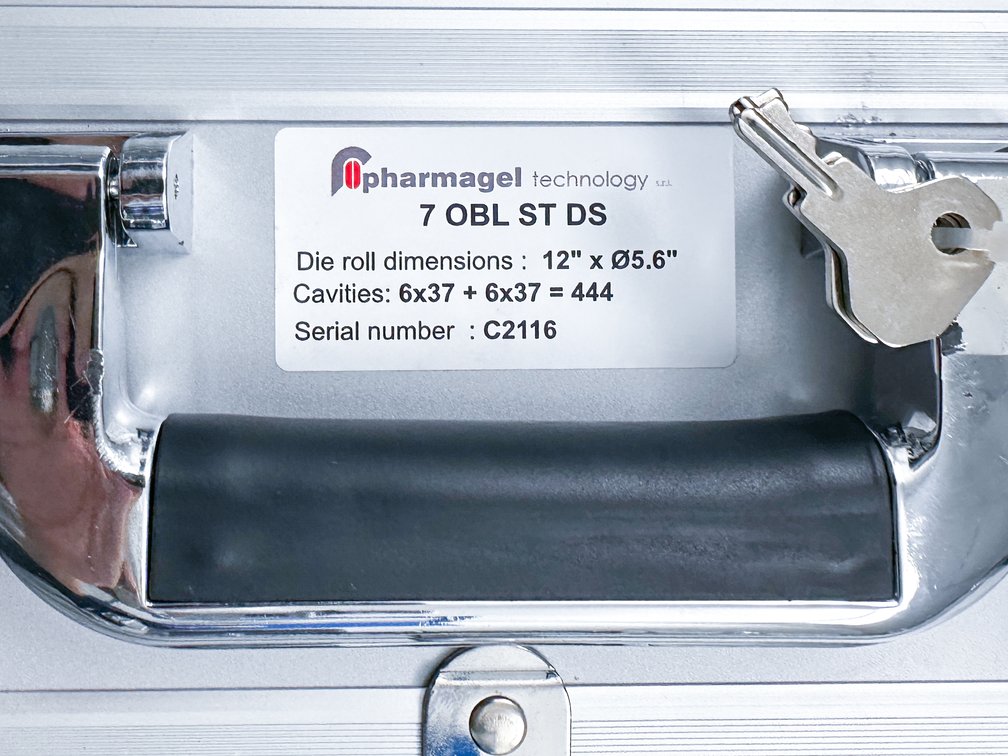 Image for MJK2589 PHARMAGEL HT120 COMPLETE SOFTGEL ENCAPSULATION & TUMBLE DRYING SYSTEM – MULTIPLE TOOLING SETS