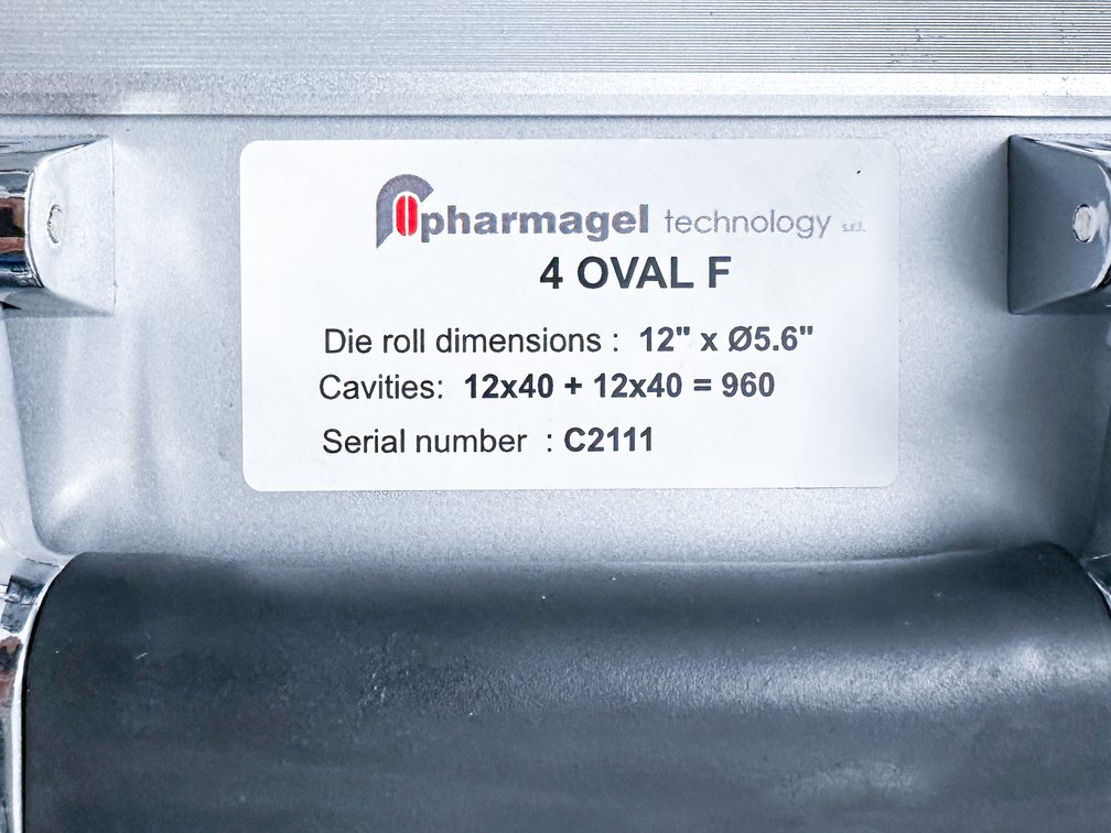 Image for MJK2589 PHARMAGEL HT120 COMPLETE SOFTGEL ENCAPSULATION & TUMBLE DRYING SYSTEM – MULTIPLE TOOLING SETS