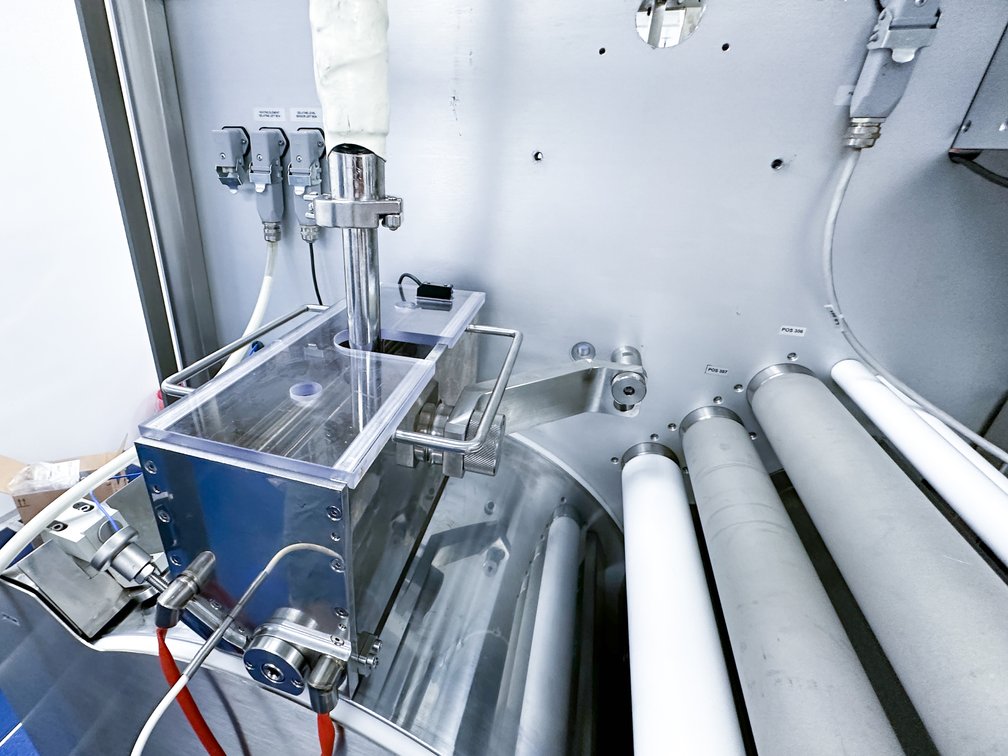 Image for MJK2589 PHARMAGEL HT120 COMPLETE SOFTGEL ENCAPSULATION & TUMBLE DRYING SYSTEM – MULTIPLE TOOLING SETS