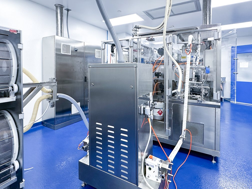 Image for MJK2589 PHARMAGEL HT120 COMPLETE SOFTGEL ENCAPSULATION & TUMBLE DRYING SYSTEM – MULTIPLE TOOLING SETS