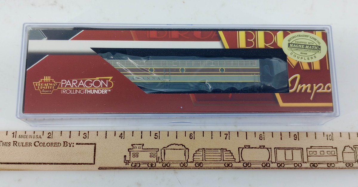 BROADWAY LIMITED 3622 DLW EMD E8 A-UNIT 811 N SCALE LOCOMOTIVE, OB  INV 263331573
