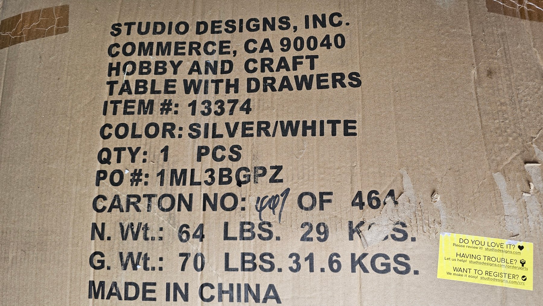 Image for Storage Unit Contents