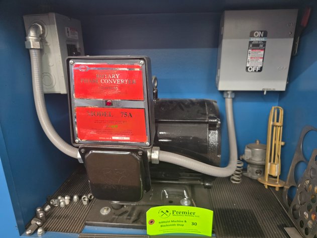 Image for Cedarburg Model 75A, 7-1/2 HP Rotary Phase Converter.