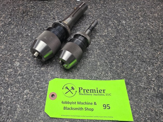 Image for (2) Albrecht Keyless Drill Chucks.