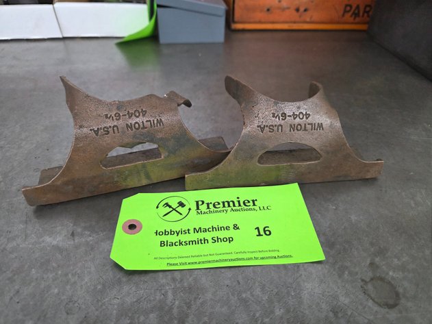 Image for Pair of Wilton 404-6-1/2 Brass Soft Jaws.
