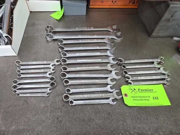 Image for Large Assortment of Craftsman Wrenches.
