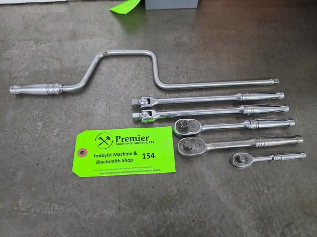 Image for Group of Snap-On Ratchets, Breakers and Speeder.