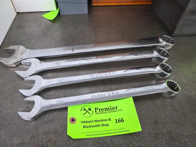 Image for (4) Armstrong USA Combination Wrenches.