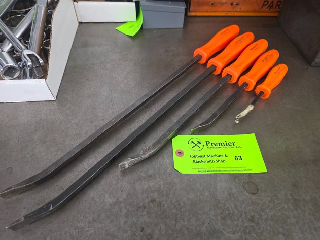 Image for (5) Snap-On Pry Bars.