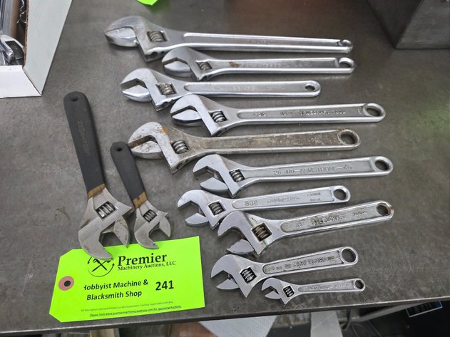 Image for Group of Adjustable Wrenches.