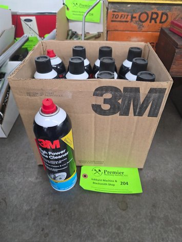 Image for (11) Cans of 3M High Power Brake Cleaner.