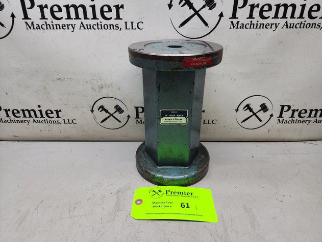 Image for Brown & Sharpe Riser Block.